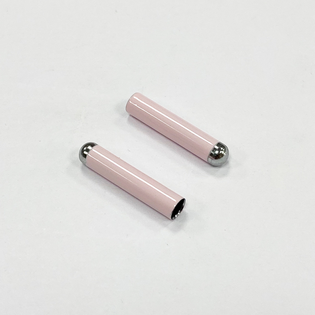 Copper pipe round head metal shoelace head rope head sweatpants rope head coat trench coat rope cap head