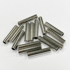 Silver size copper pipe round head metal shoe lead rope lead bullet shoe with auxiliary nozzle tail clip