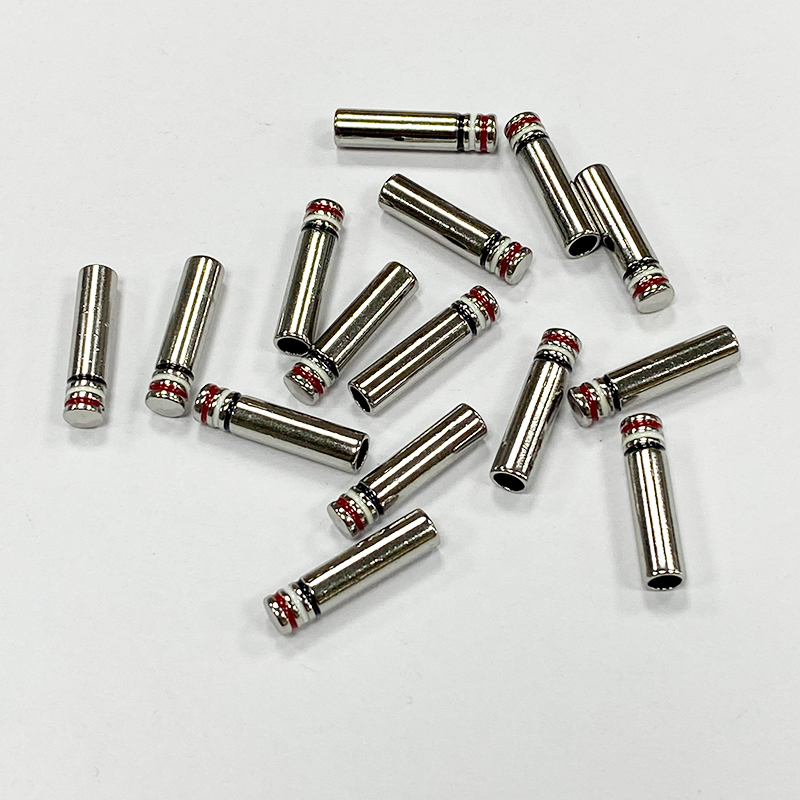 Zinc Alloy New Design Rope metal Cord End Stopper for Bags Custom Logo Garment Accessories