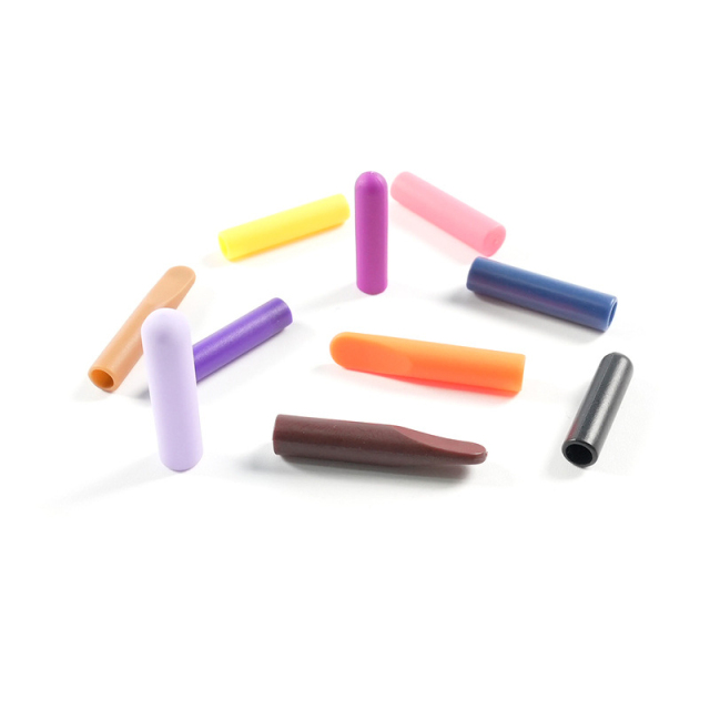 Color plastic head shoes lead sealing bag head multi-color diy coat and hat rope head hoodie accessories shoe buckle tide