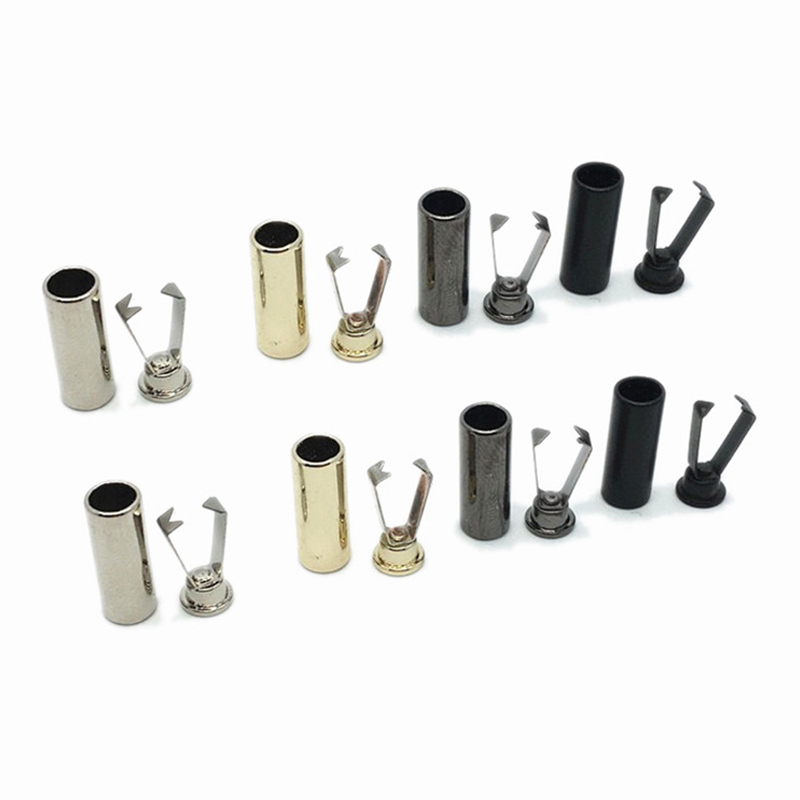 High-quality sample custom drawstring plug adjusting buckle metal rope lock luggage bag alloy accessories button buckle