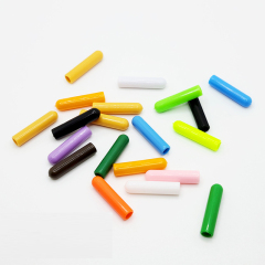 Wholesale Custom Metal Aglet Printed Logo Shoe Lace Aglet Shoelace Tips Matte Aglet Cord End
