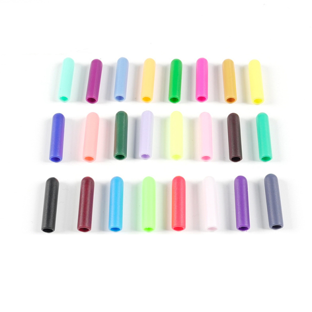 Wholesale Colorful Hoodies String Tips Lace End Head Plastic Shoelace Aglet Tipping