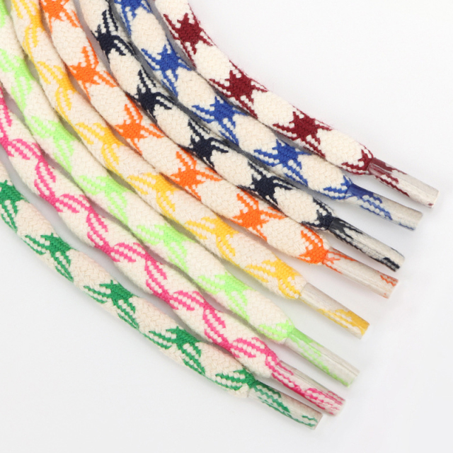 Factory round Cotton cord hoodie string drawcord Transparent plastic tip personality cap rope sports casual wear waistband rope