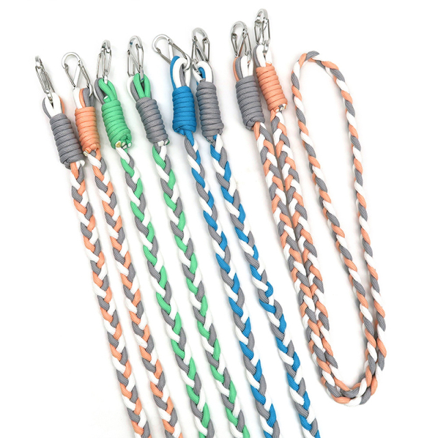Fashion Mobile Phone Hanging Chain Handwoven Rope Sling Strap Anti Lost Key Lazy Lanyard Neck Strap Phone Cross Body Strap
