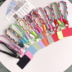 Premium Durable Nylon Phone Lanyard Wrist Strap Charm Handheld Accessory Anti Loss Mobile Phone Chain for Preventing Phone Loss