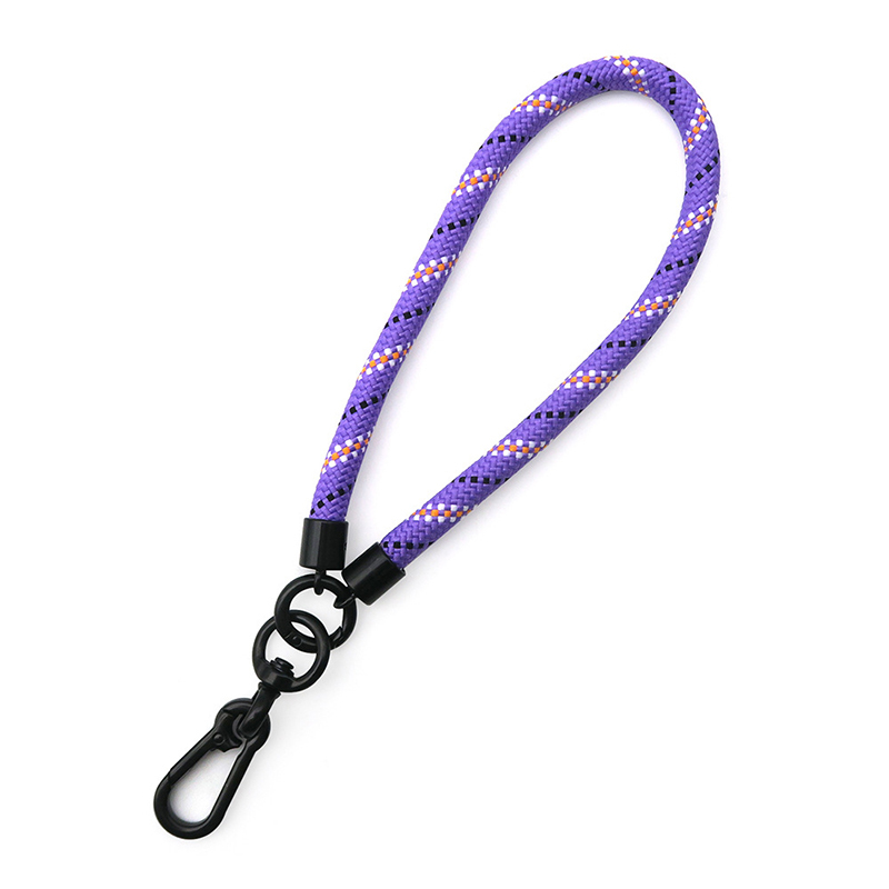 Short Nylon Braided Wrist Strap for Phone, Anti-Loss Hanging Pendant with Lobster Clasp, Multi-functional Accessory Lanyard