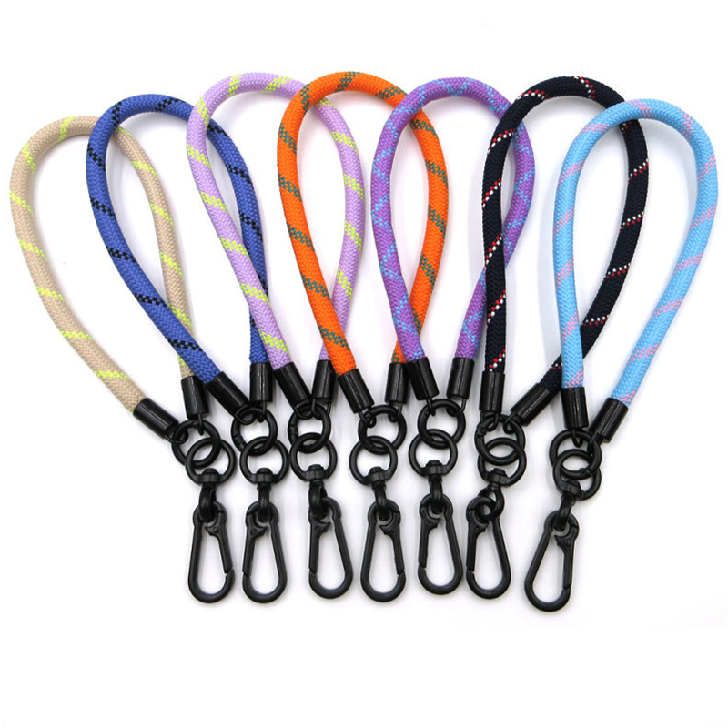 Best selling custom color short phone lanyard Universal detachable phone lanyard phone charm wrist strap accessories