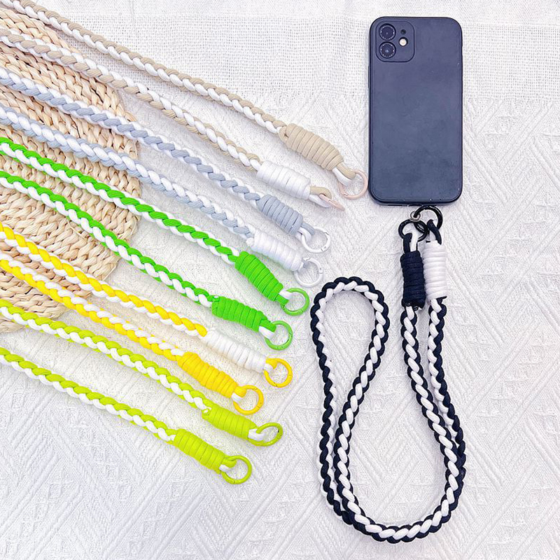 Phone Lanyard Crossbody Phone Lanyards for Around The Neck Nylon Thick Rope Cell Phone Strap