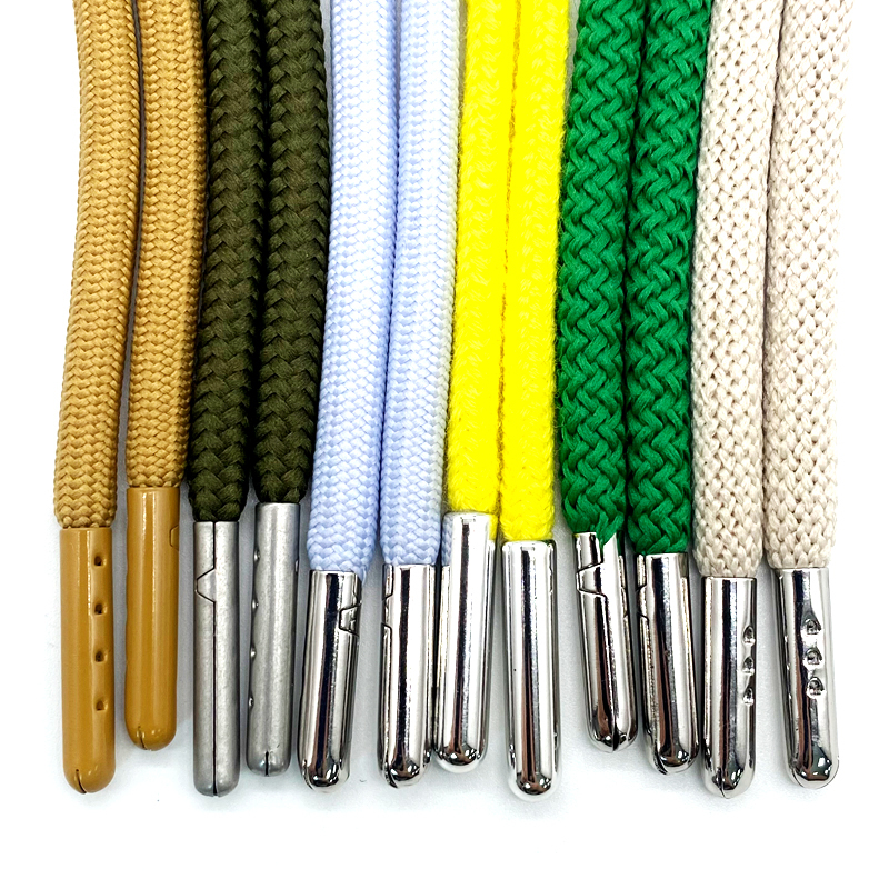 Custom Metal Shoelaces Tips Head DIY Metal Aglets Bullet Shaped Aglet Tips For Sneaker Hoodies Beach Pants Drawstring Cord