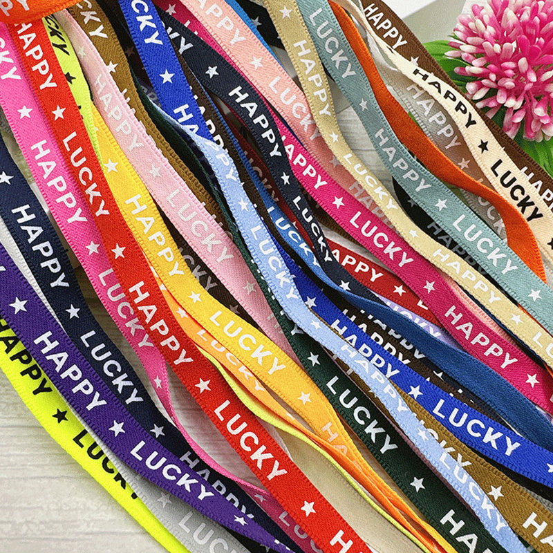 Letter-printed webbed hoodie T-shirt collar strip neckline pressed down pant side strip children's accessories