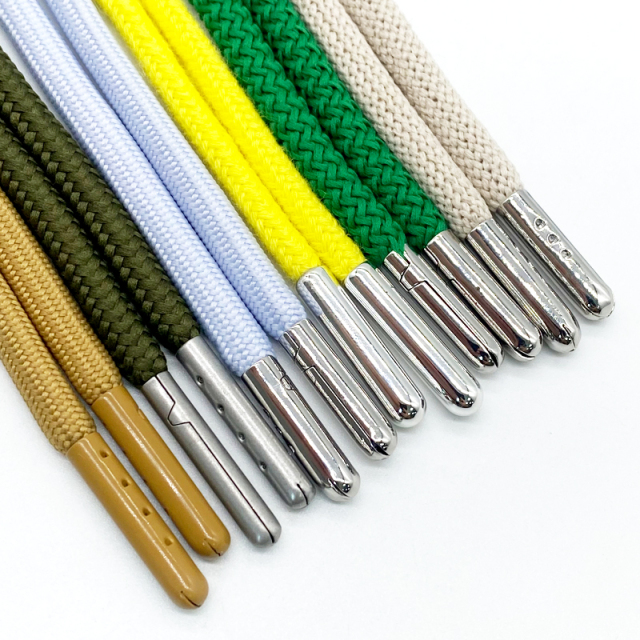 Custom Metal Shoelaces Tips Head DIY Metal Aglets Bullet Shaped Aglet Tips For Sneaker Hoodies Beach Pants Drawstring Cord