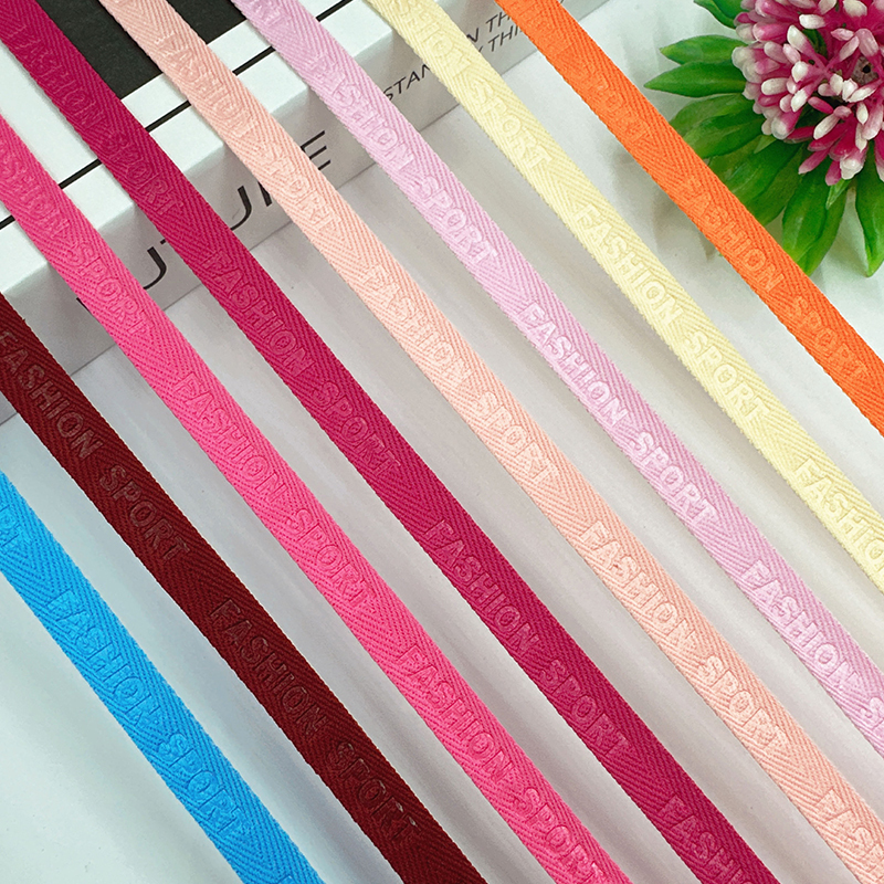 Herringbone embossed woven belt for children's hoodie T-shirt back collar edge collar collar accessories