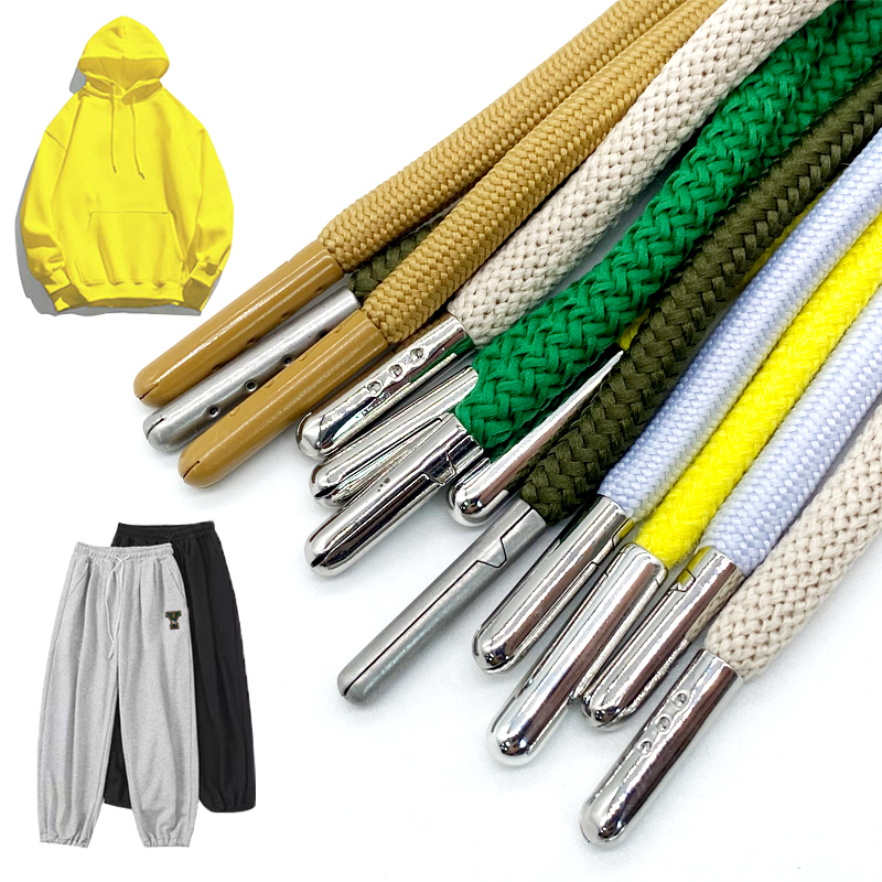 Custom Metal Shoelaces Tips Head DIY Metal Aglets Bullet Shaped Aglet Tips For Sneaker Hoodies Beach Pants Drawstring Cord