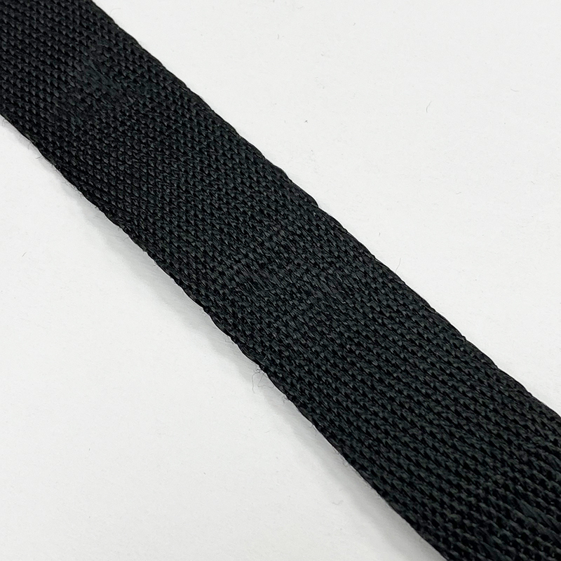 High quality custom embossed nylon polyester polypropylene jacquard webbing tape logo jacquard webbing for bag strap
