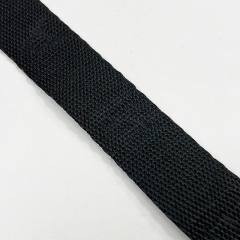 High quality custom embossed nylon polyester polypropylene jacquard webbing tape logo jacquard webbing for bag strap