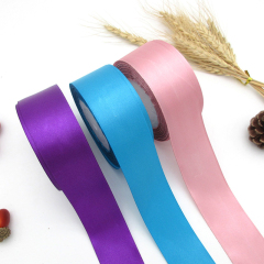 Wholcsalc Ribbons And Bow Red Satin Ribbon For Festival Celebration Gift Box Ribbon