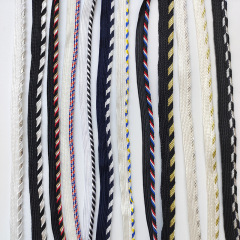 Home Textile couch pillow curtain edge Piping clothing accessories jacquard web Color metallic yarn piping tape