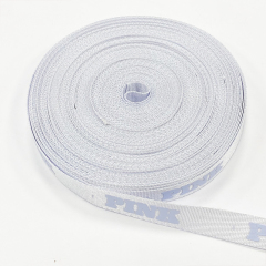 Manufacturers wholesale printed ribbon color polyester nylon polypropylene accessories clothing bags backpack letter ribbon