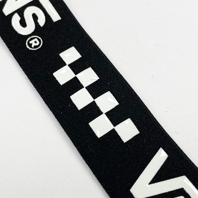 Non-Slip Silicone Elastic Band High Knitted Stretch Spandex Nylon Webbing Sports Bag Home Textiles Custom Printed