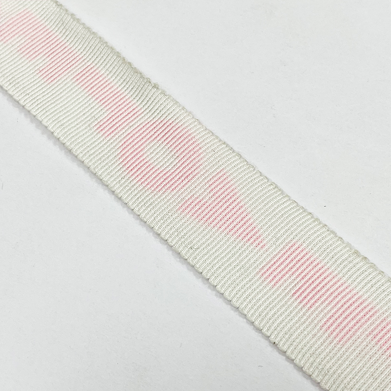 Printing english Ribbon Decorating Ribbon Brand Name Logo Printed Business Name Satin Ribbons Roll