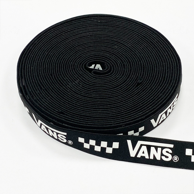 Non-Slip Silicone Elastic Band High Knitted Stretch Spandex Nylon Webbing Sports Bag Home Textiles Custom Printed