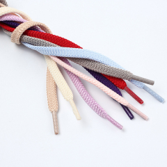 Factory wholesale polyester flat drawstring hoodie drawstring injection molding plastic head pants drawstring
