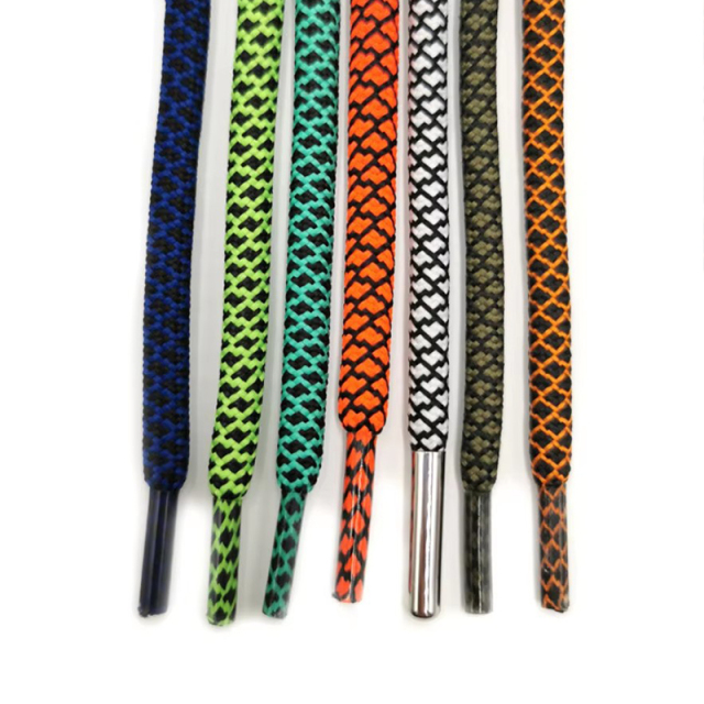 Color waist rope manufacturers directly supply polyester woven round rope pants and sports shoelace hoodie draw rop