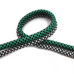 Color waist rope manufacturers directly supply polyester woven round rope pants and sports shoelace hoodie draw rop
