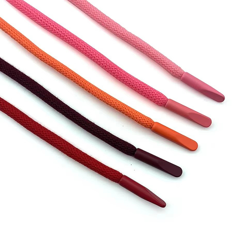 Wholesale Hoodie DIY Decoration Drawstring Rope Round Braided Cotton Drawstring Sweatpants Drawstring Rope