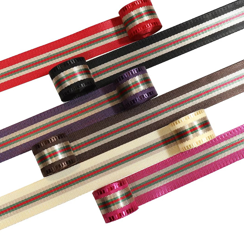 New polyester webbing strap custom nylon thread for webbing webbing strap nylon reflective puppy pet dog
