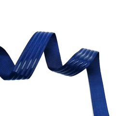 Hot Sale Logo Silicone Gripper Elastic Clothes Belt Tape Webbing Sports Soft Non-Slip Ribbon Elastic Customization