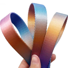 Factory Wholesale Custom Printed Webbing Straps Nylon Webbing Belt for Shoulder Strap & Luggage Strap
