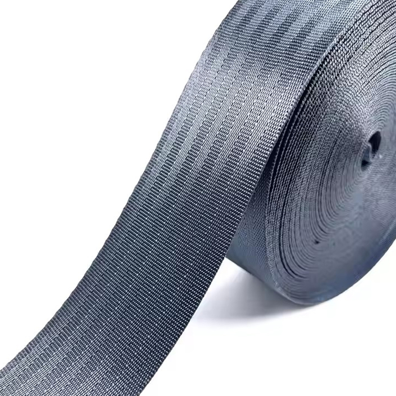 High Quality Strong Strength Wear Resistant Custom Wear-Resisting Belt Black Tubular Webbing