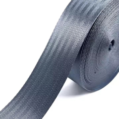 High Quality Strong Strength Wear Resistant Custom Wear-Resisting Belt Black Tubular Webbing