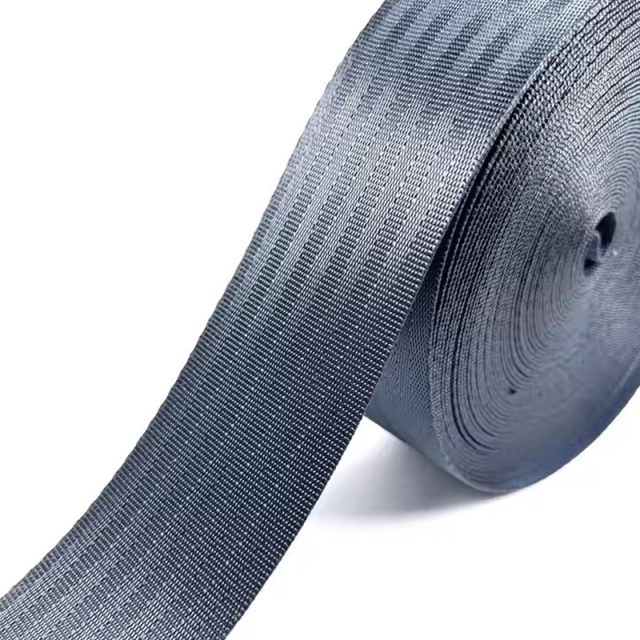 High Quality Strong Strength Wear Resistant Custom Wear-Resisting Belt Black Tubular Webbing
