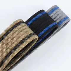 3.8CM nylon belt, nylon pit pattern belt, casual and versatile tactical student woven belt manufacturer wholesale