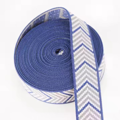 Custom Ethnic Jacquard Webbing Ethnic Pattern Embroidery Band Fashionable Elastic Jacquard Webbing For Clothing