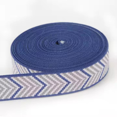 Custom Ethnic Jacquard Webbing Ethnic Pattern Embroidery Band Fashionable Elastic Jacquard Webbing For Clothing