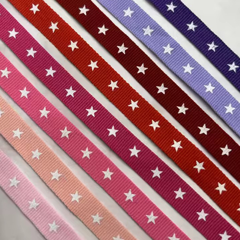 Five Star Plain Print Webbing Children's Clothing Stretch Necket Wrap Edge Pants Edge Strip Clothing Accessories