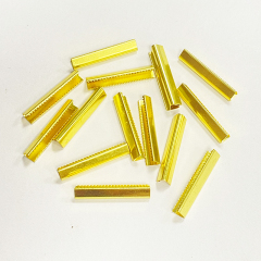 Hot sales brass custom hoodies aglet drawstring tips metal aglet metal cord tip cord end