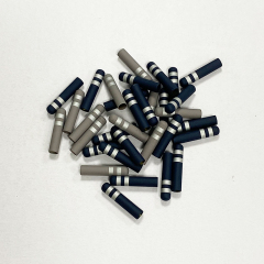 factory custom rubber plastic shoelace aglet hoodies string aglet tipping rope with rubber coating plastic aglet ends