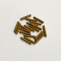 Copper pipe round head metal shoelace head rope head sweatpants rope head coat trench coat rope cap head