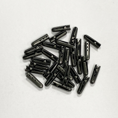 Custom Metal Aglets DIY Shoelaces Repair Shoe Lace charms Tips Replacement End For Shoestrings Bullet Aglets Tip