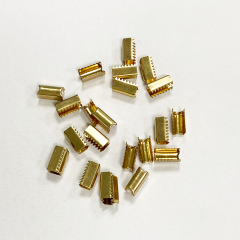 Hot sales brass custom hoodies aglet drawstring tips metal aglet metal cord tip cord end