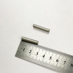 Metal straight bell down clothing accessories Rope buckle Hoodie rope adjustable button Elastic rope button