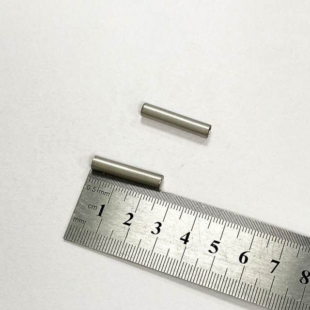 Metal straight bell down clothing accessories Rope buckle Hoodie rope adjustable button Elastic rope button
