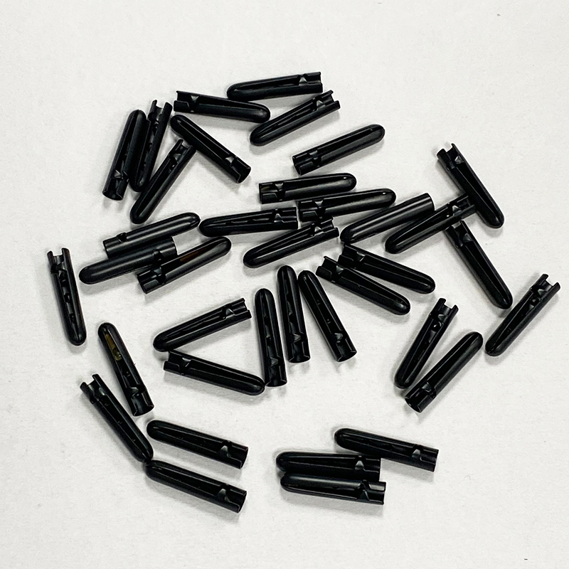 Manufacturers direct metal carving shoe lead clothing clip cap rope webbing rope clip warhead tail