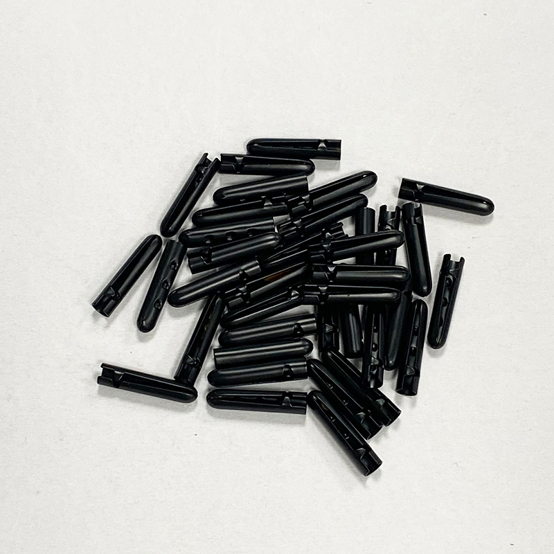 Manufacturers direct metal carving shoe lead clothing clip cap rope webbing rope clip warhead tail