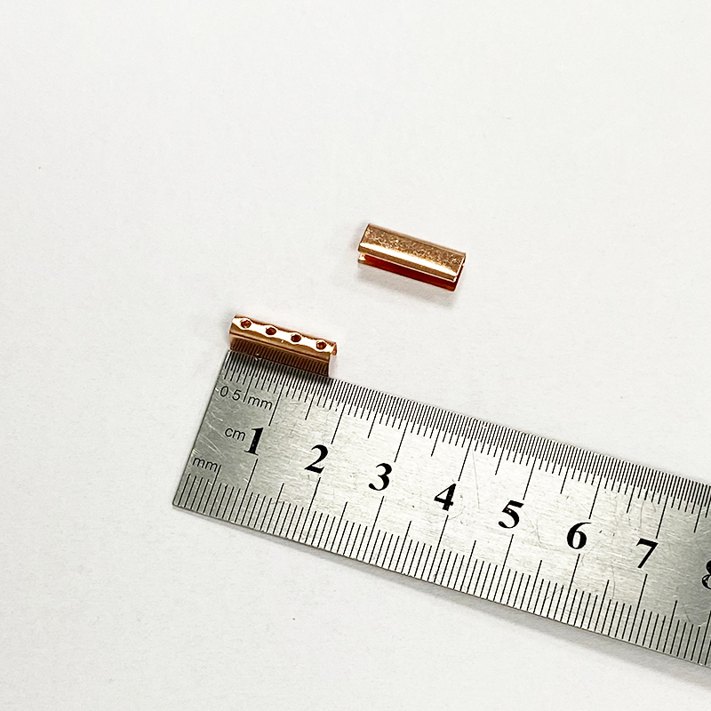 Factory sales of luggage hardware accessories 6 side bar square side bar seat buckle electroplated leather hardware handle